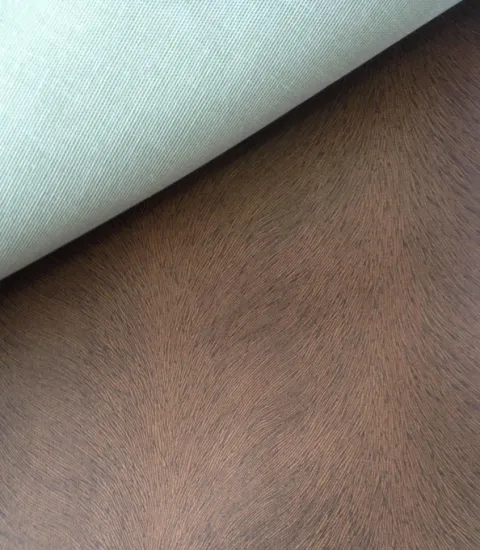 Weft Suede bonded with TC & Embossed