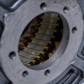 Motor de compresor de diseño coaxial