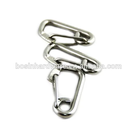 Popular Top Quality Metal Durable Stainless Steel Spring Hook