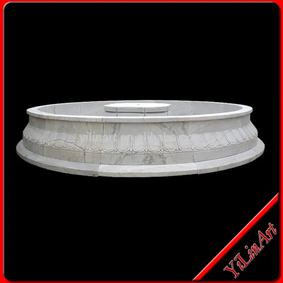 White Marble Stone Garden Water Pool Fountain