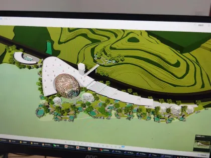 Qinglin Ancient Town Truss Structure