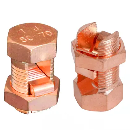 Imported copper bolt connector Copper bolt cable clamp