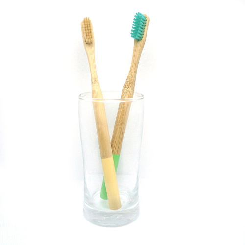 Wholesale bamboo natural portable toothbrush wooden