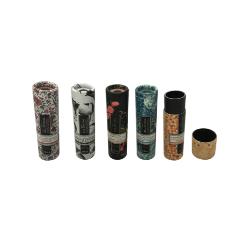 Small lip balm paper tube cardboard round box