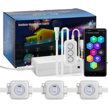 IP67 Waterproof RGBIC Eaves Lights for Party and Halloween with 44 Scene Modes