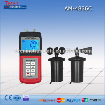 Multifunctional durable wind velocity tester