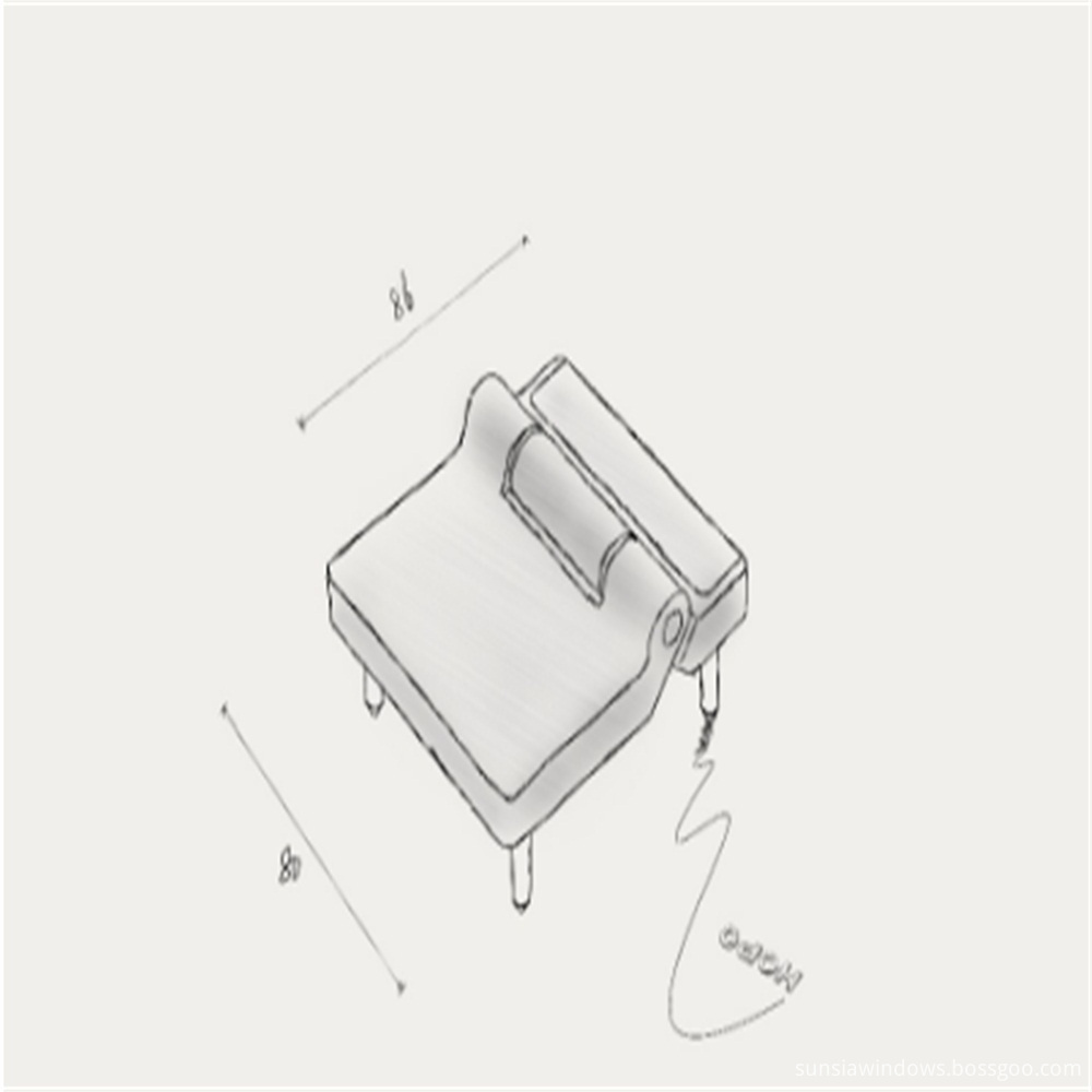Folding Hinge, Sliding Folding Hinge,Sliding Folding Door Hinge SKETCH 