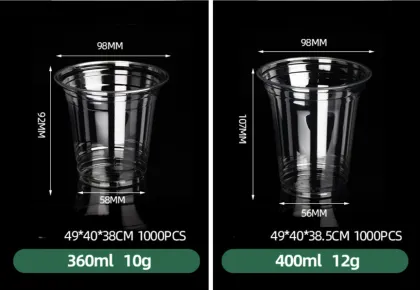 98mm Caliber PET American Cup