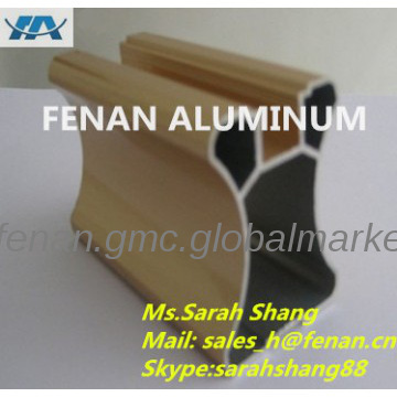 Aluminium wardrobe door profiles