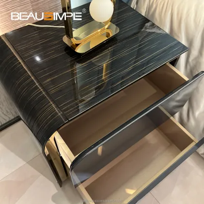 Luxury Wooden Frame 4 Bedroom Sets