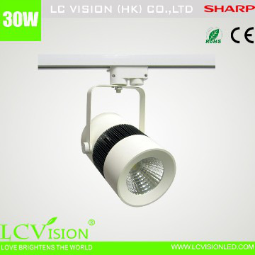 LED Lighting / 30W SHARP COB LED Track light / 2850lm