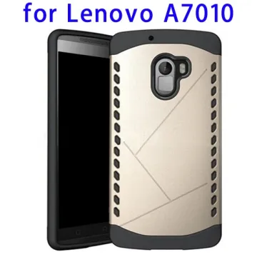 TPU and PC Rugged Hybrid Case for Lenovo A7010, Back Case Cover for Lenovo A7010