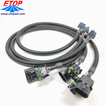 custom automobile wire harness and cable assemblies