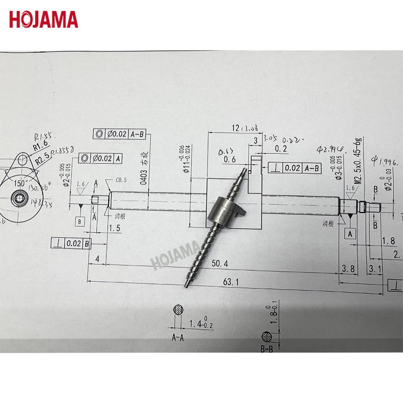 Customized 0403 Mini Ball Screw C5