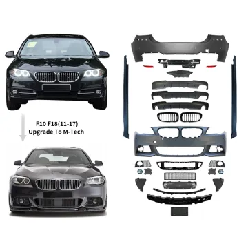 BMW 5 Series F10 F18 M-Tech MT Body Kit: Full Set Facelift Components
