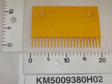 KM5009380H02 Yellow Comb Plate for KONE Escalators