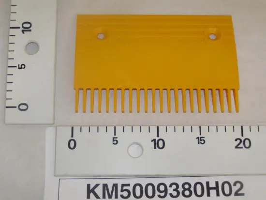 KM5009380H02 Yellow Comb Plate for KONE Escalators