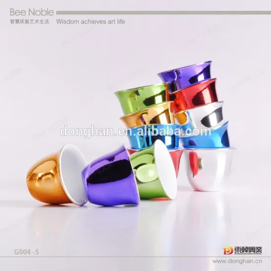 New arrival electroplated fasion mugs