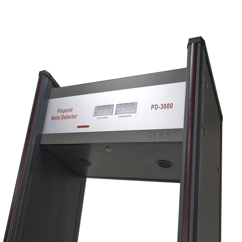 Puerta de detector de metales de arco exterior para uso en exteriores (PD-3000)