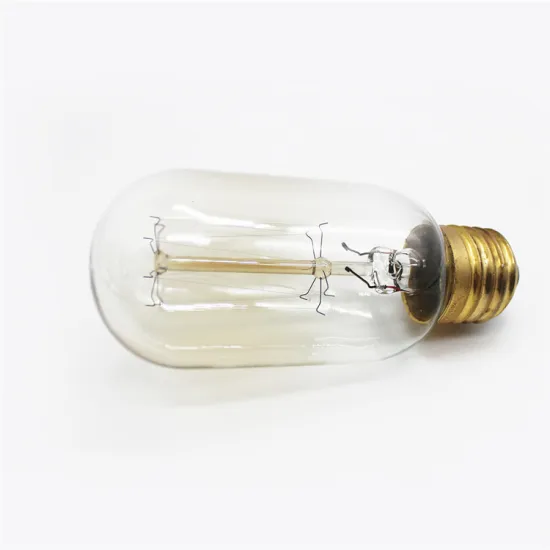 Edison Squirrel Cage Incandescent Light T45 - Home & Restaurant Decor, E27 Copper Base Tungsten Bulb