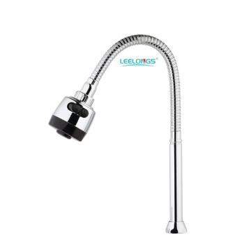 360 Omnidirectional Fixed Flexible Pipe ABS Kitchen Faucet Spout