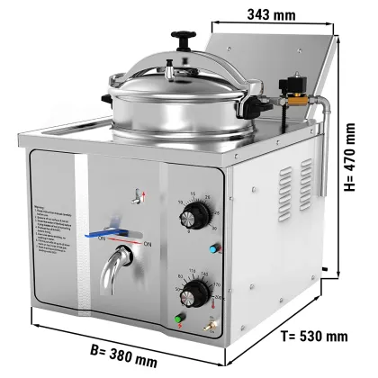 Kfc Fast Food Equipment Electric High-Pressure Deep Fryer Machine Ehfmy535