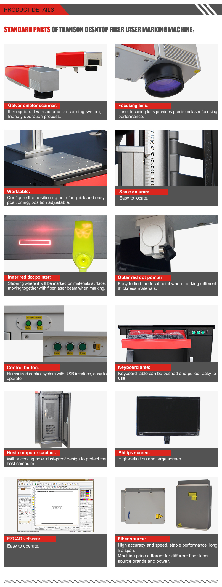 fiber marking details