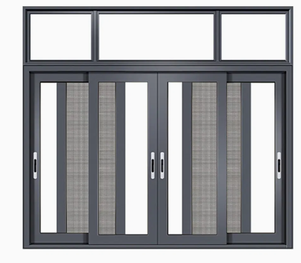 Aluminum sliding windows