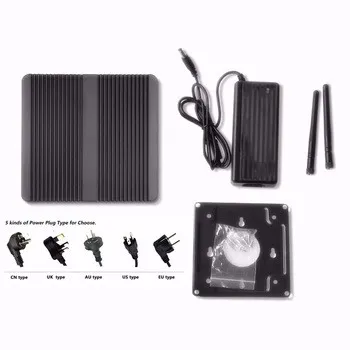 New 4 Lan 4 USB Qotom-Q190G4 celeron J1900 Quad Core firewall Multi-function home router Pfsense box