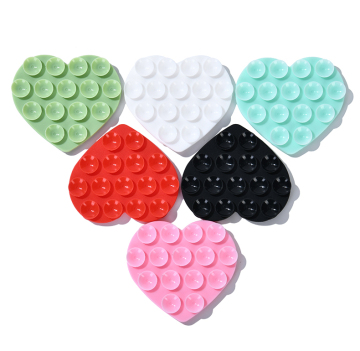 Factory Direct Heart Forma Double Side Suction Cup Suptor de teléfono