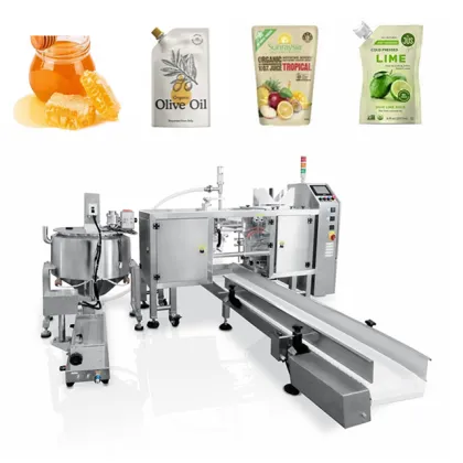 Automatic Honey Liquid Sachet Filling Packaging Machine
