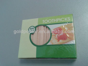 2.0*65 mm wooden toothpick