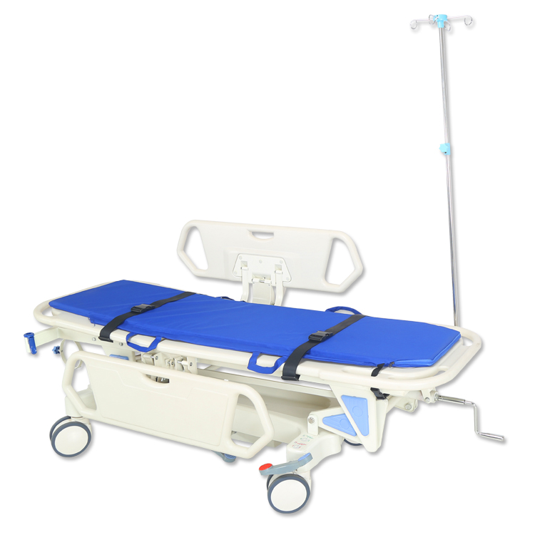 Manual Hospital Ambulance Trolley