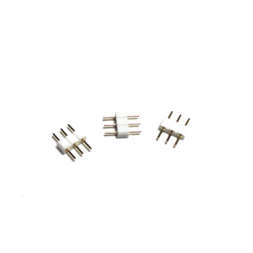 Single row pin connector