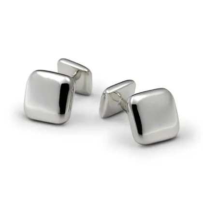 Tiffany cuff links, sterling silver jewelry manufacturer