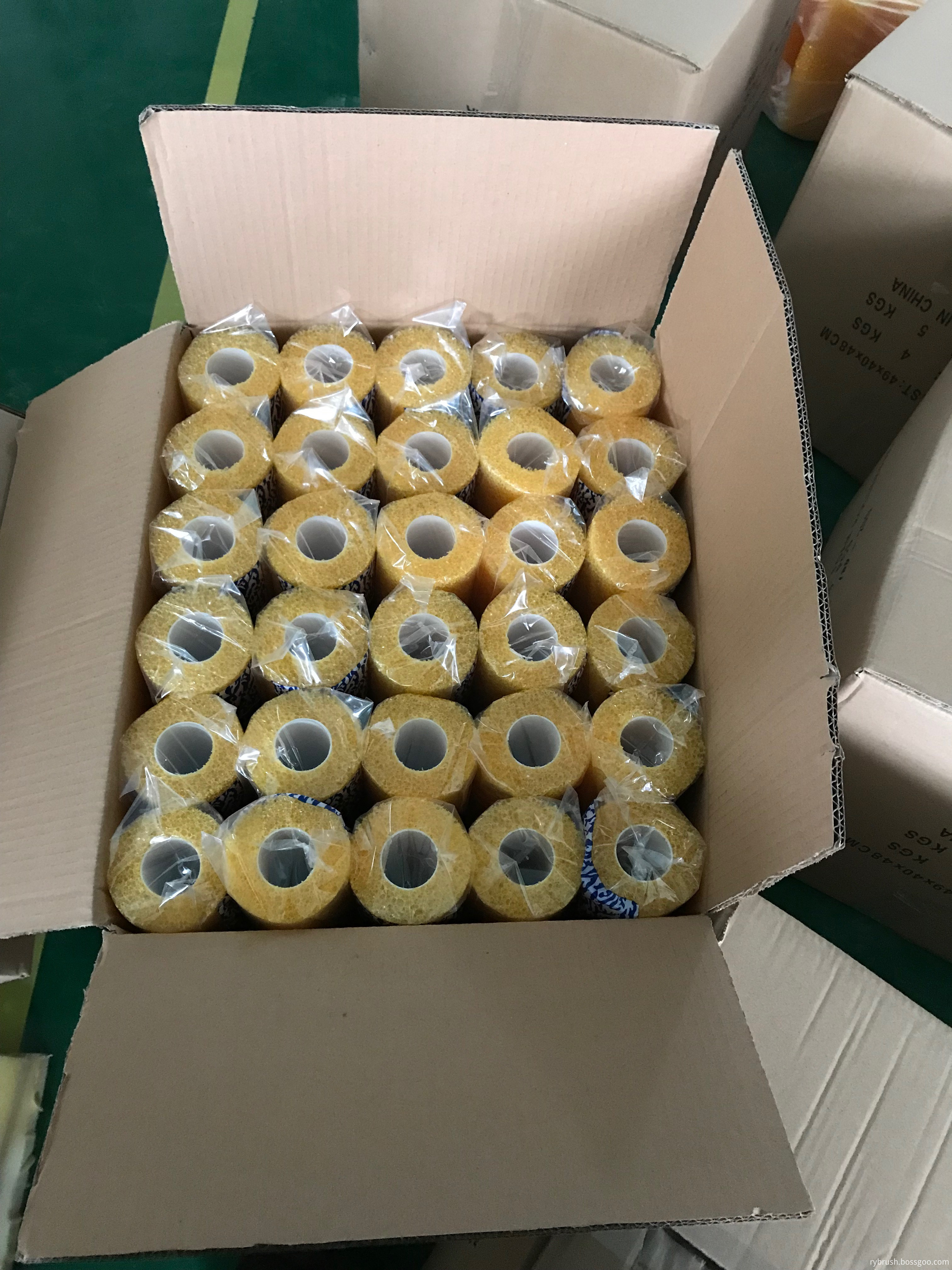 foam roller sleeve packing