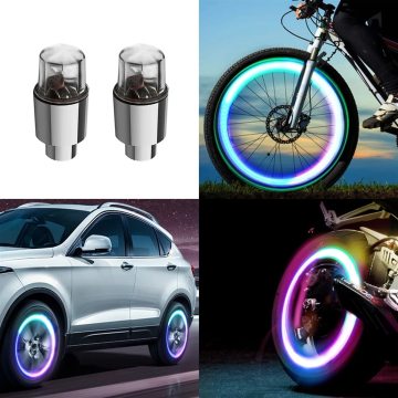 LED LED a LED multicolore e accessori per pneumatici per biciclette, automobili, motociclette