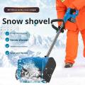 Schneefräse mit 800 W und 21 V Lithiumbatterie
