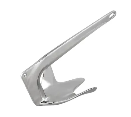 Customized Bruce Style 316 Stainless Steel Claw Anchor - Mirror Polished Boat Anchor