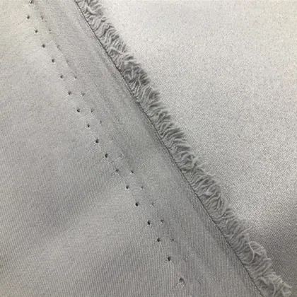 Smooth Grey Satin fabric