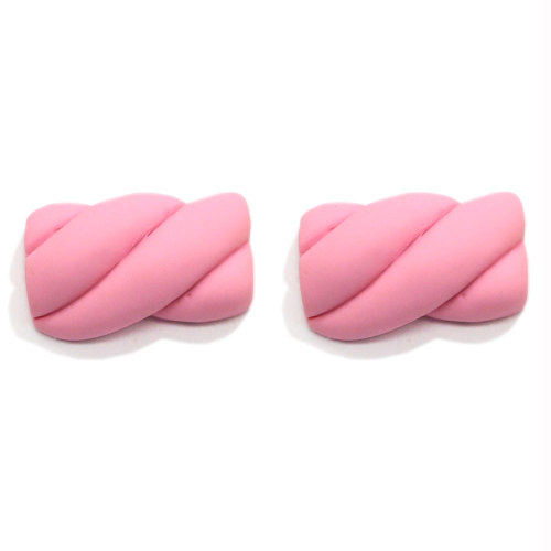 100 pièces Pastel Miniature résine coton barbe à papa slime fournitures accessoires coque de téléphone décoration pour slime remplissage cheveux perles