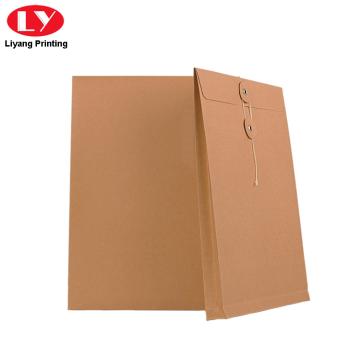 A4 size brown paper envelope kraft envelope