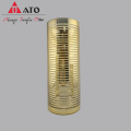 ATO Electroplate Product Plating Gold Flower Vase