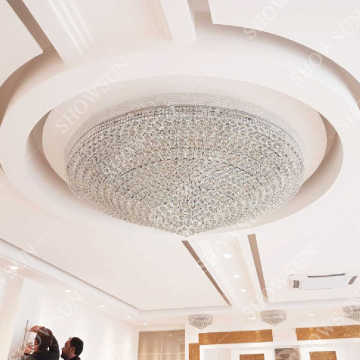 projects hallway decoration large crystal chandelier