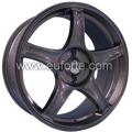 14".15" and 17"gun metal aluminum alloy wheel rim