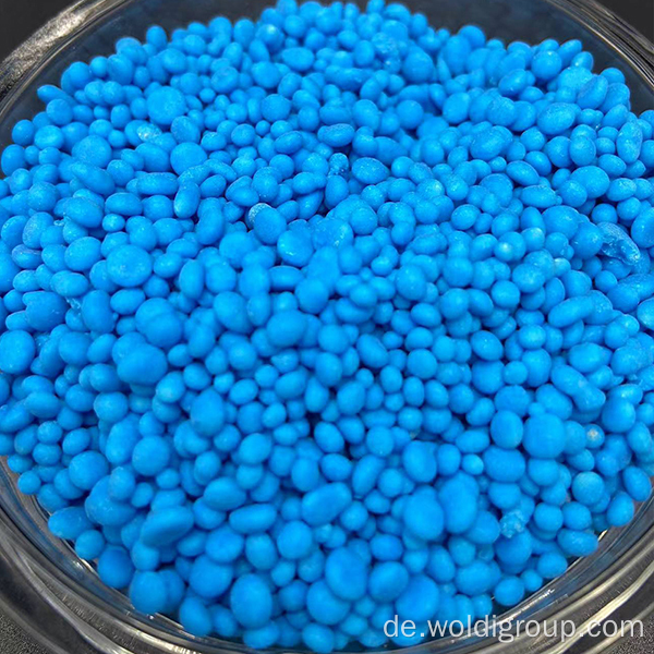 NPK-Verbindungsdünger 13-13-21 Blaue Farbe