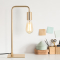 Industrial Golden Color Small Metal Table Lamp