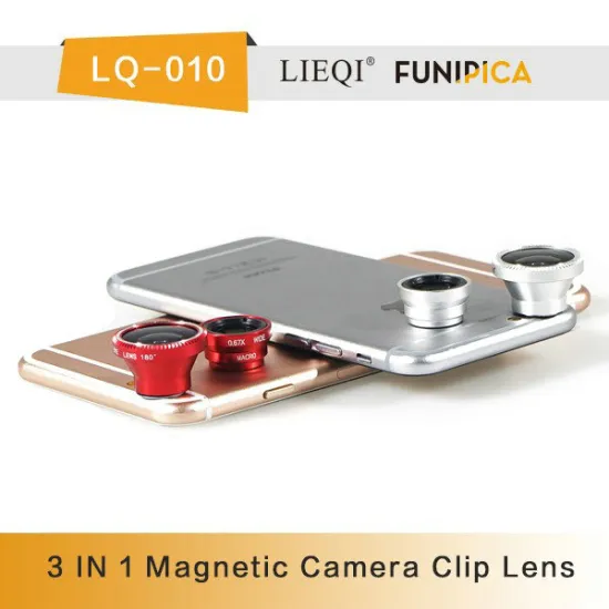 China new products clip-on universal mobile phone camera lens