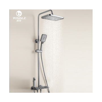 All-Copper Rain Shower Bathroom Set - Wall-Mounted Luxury Shower System