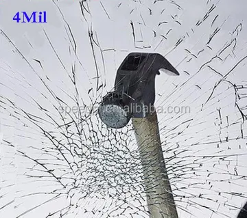 2.0 mil Transparent Car Window glass Safety film